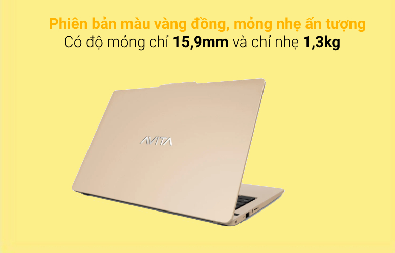 Laptop Avita Liber V14C-UG| Phiên bản màu vàng đồng